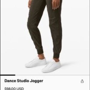 army green lululemon joggers